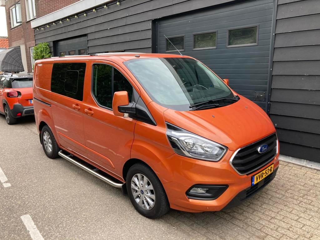 Rvs Sidebar van ford transit custom lengte 1, Auto-onderdelen, Sidebars, Ophalen, Gebruikt