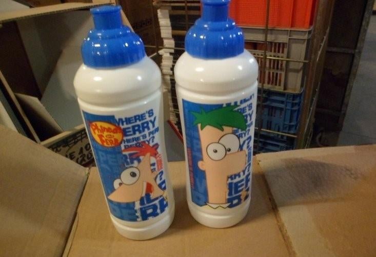 PARTIJ BIDON PHINEAS AND FERB, ., Nieuw, Ophalen of Verzenden, .