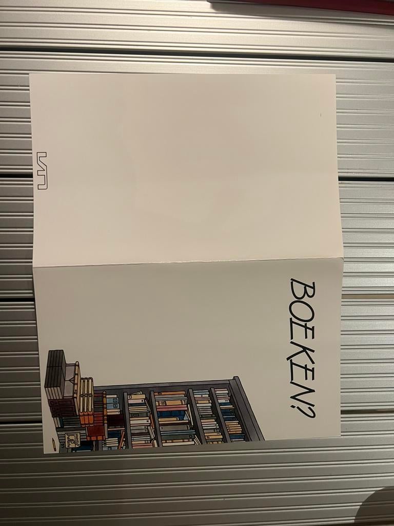 Joost Swarte VN’s Boeken Bijlage 1984, Verzamelen, Ophalen of Verzenden, Overige figuren, Zo goed als nieuw, Boek of Spel