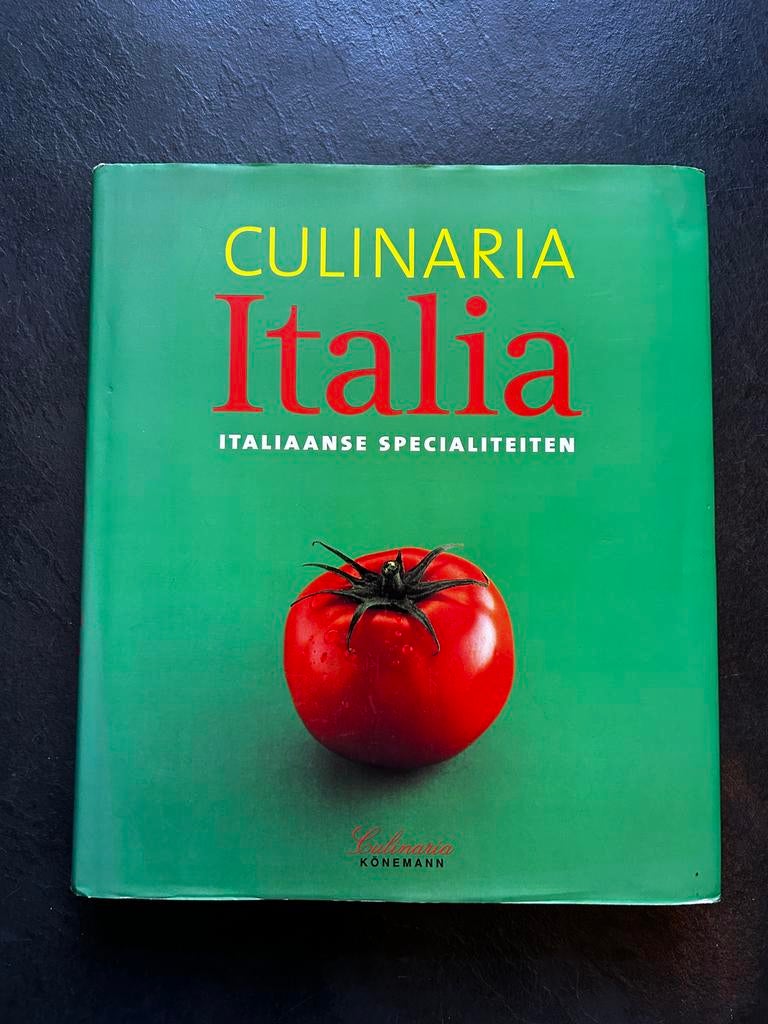 Culinaria Italia - Italiaanse Specialiteiten Kookboek, Boeken, Kookboeken, Gelezen, Hoofdgerechten, Italië, Gezond koken, Ophalen of Verzenden