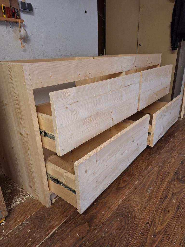 Keukenblok van terug gedroogd en geschaafd hout, Ophalen of Verzenden, Nieuw