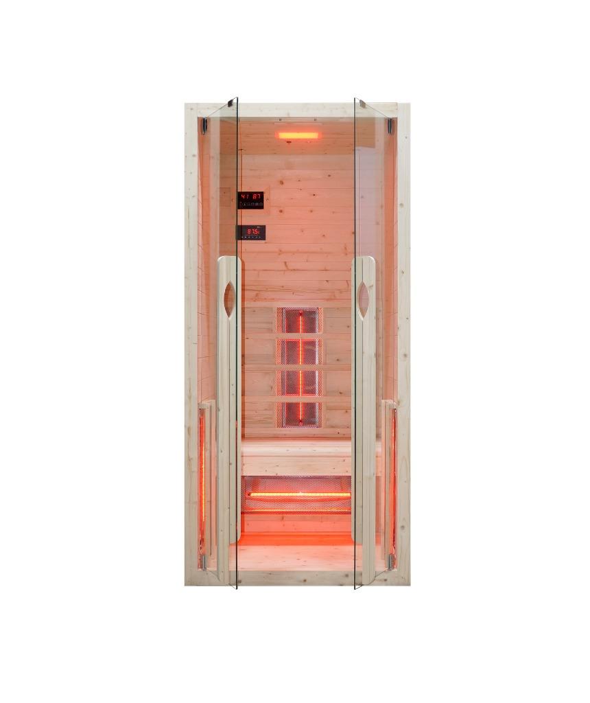 Fonteyn | Infraroodcabine Rose | NIEUW UIT VOORAAD, Sport en Fitness, Sauna, Ophalen of Verzenden, Nieuw, Infrarood, Complete sauna