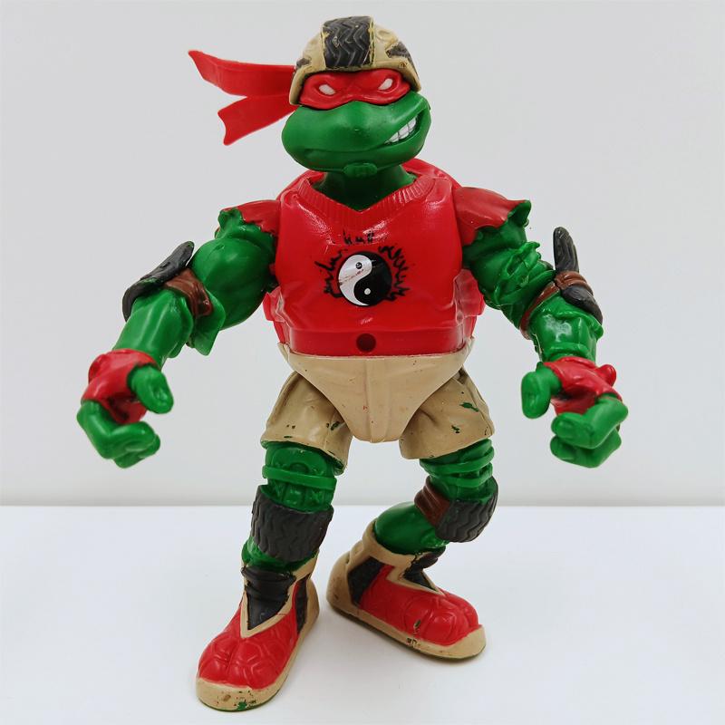 TMNT Skatin’ Raph Playmates Toys 2003 Action Figure, Ophalen of Verzenden, Zo goed als nieuw