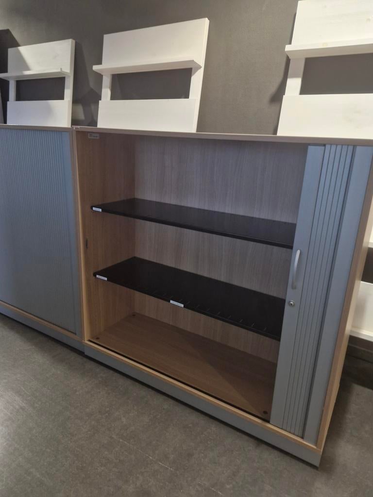 Houten draaideurkast / roldeurkast ( 3 beschikbaar ), 100 tot 150 cm, Ophalen of Verzenden, Zo goed als nieuw, Vst