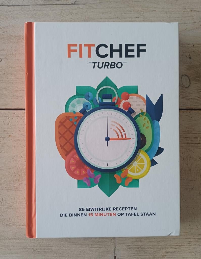 Mark van Oosterwijck - Fitchef turbo, Boeken, Kookboeken, Zo goed als nieuw, Ophalen of Verzenden
