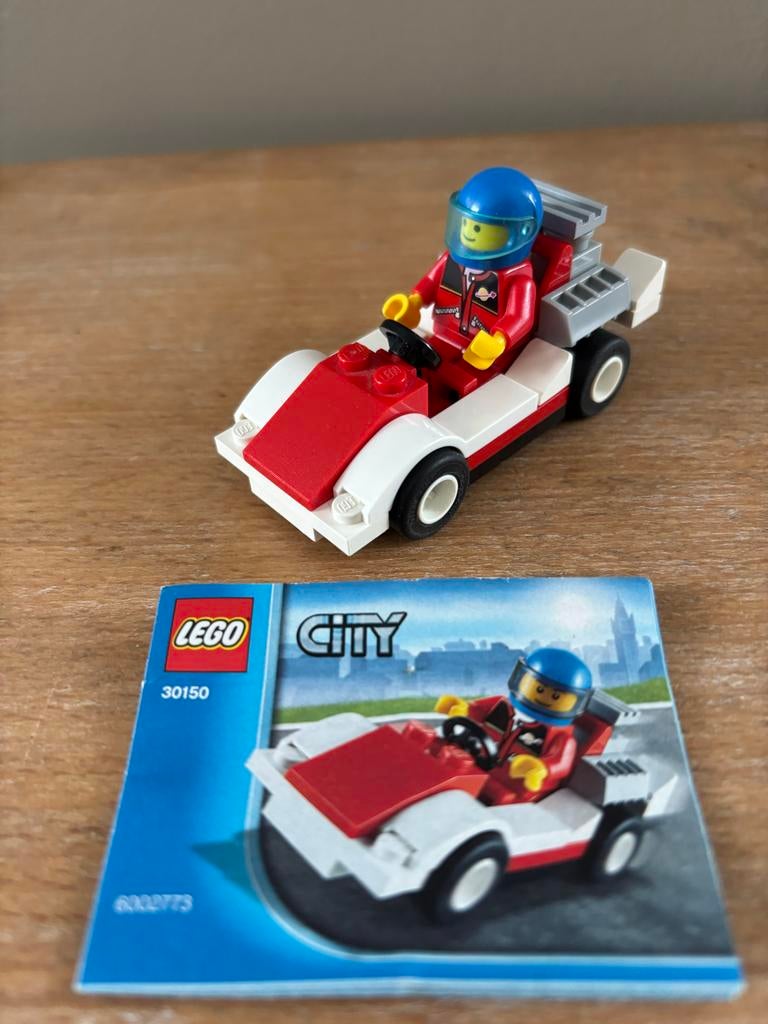 Leuke Lego City Go-Kart 30150, Ophalen of Verzenden, Zo goed als nieuw, Complete set, Lego