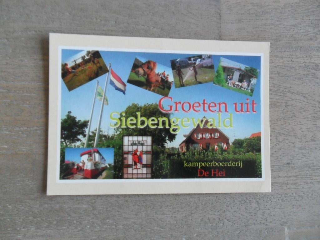 Siebengewald, kampeer boerderij de Hei, Verzenden, 1980 tot heden, Ongelopen, Drenthe