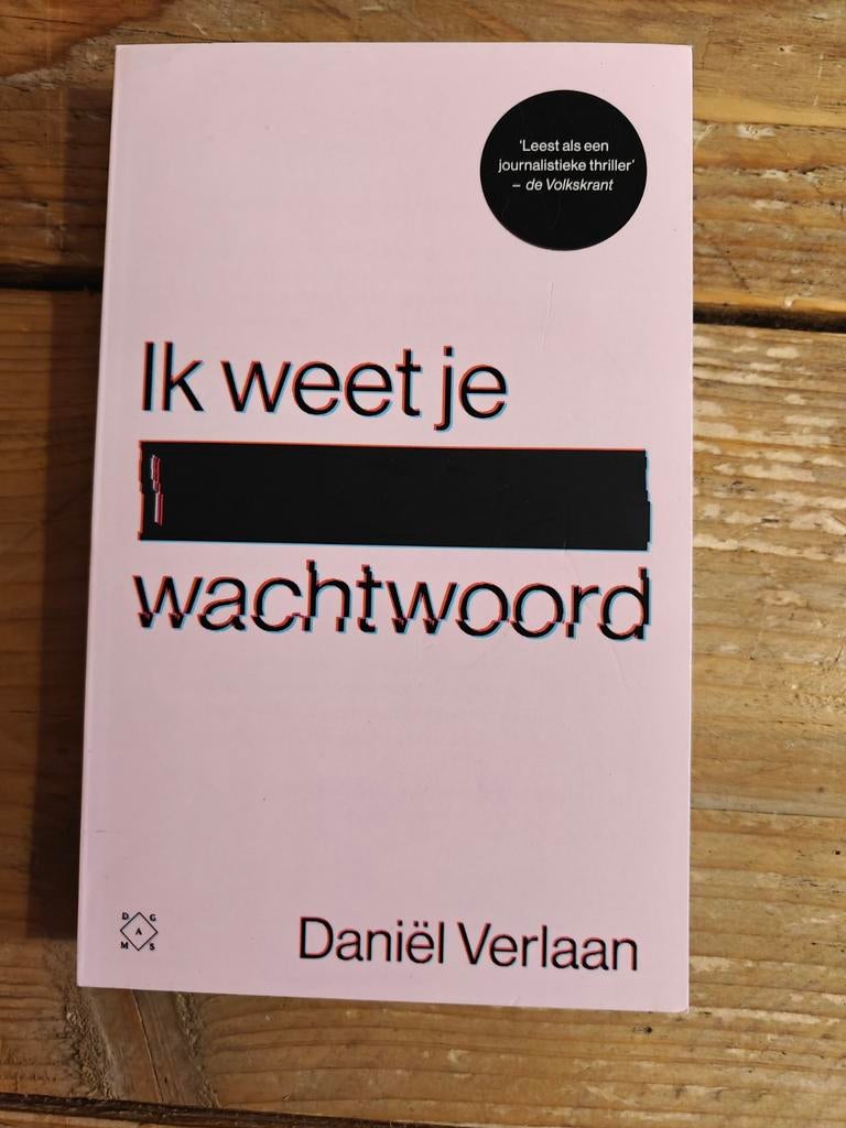 Ik weet je wachtwoord., Ophalen of Verzenden, Zo goed als nieuw