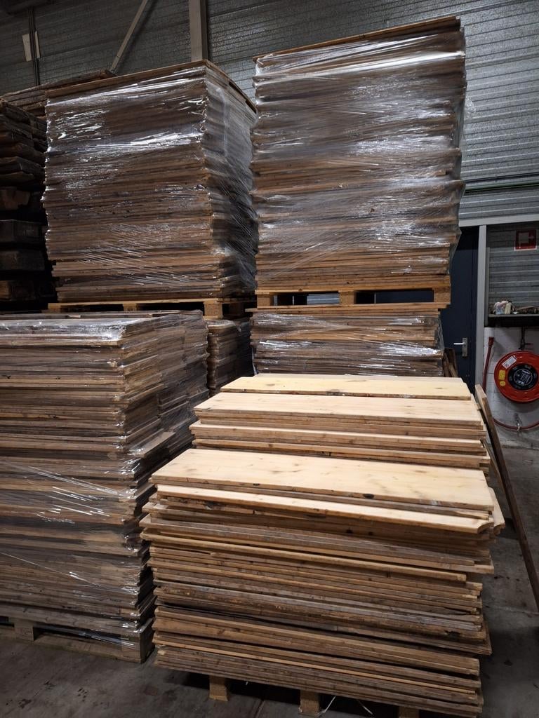 Grote partij gebruikte  kaasplanken  timmerpanelen  planken, Ophalen, Minder dan 25 mm, Plank