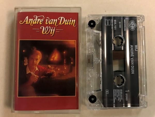 Gezocht - Cassettebandje André van Duin: Wij (doorzichtig), Ophalen of Verzenden, Zo goed als nieuw, Nederlandstalig, 1 bandje