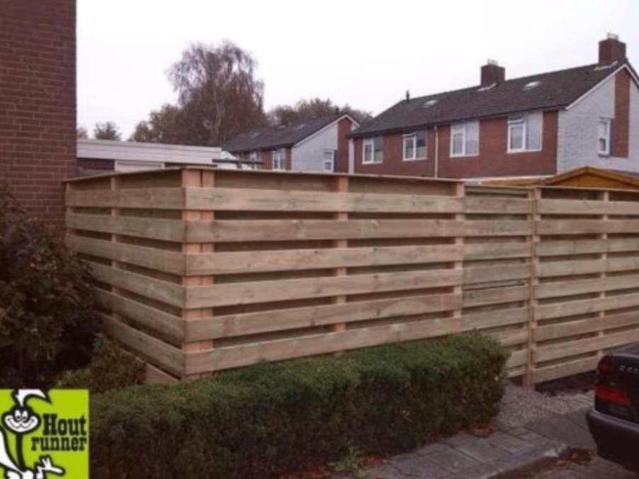 Tuinplank, Schuttinghout, Tuinhout, Tuinhek, Schuttingscherm, Ophalen of Verzenden, Nieuw, 250 cm of meer, Planken