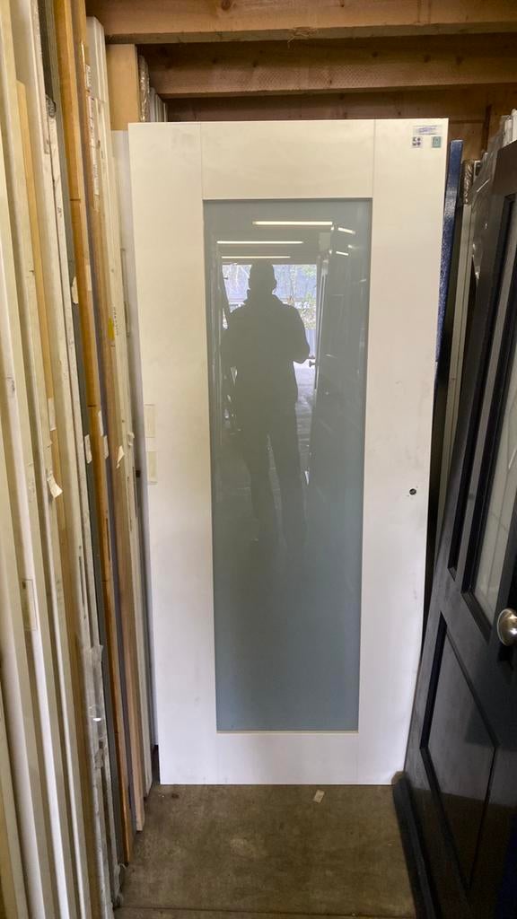 Verschillende Stompe paneeldeuren 88x211.5 cm met glas