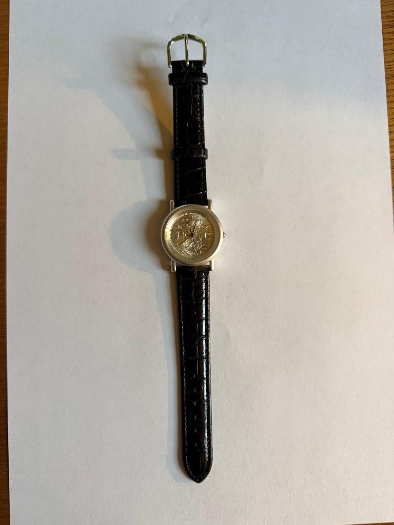 Klassiek guldenhorloge nieuwstaat uit 2001, Verzenden, Nieuw