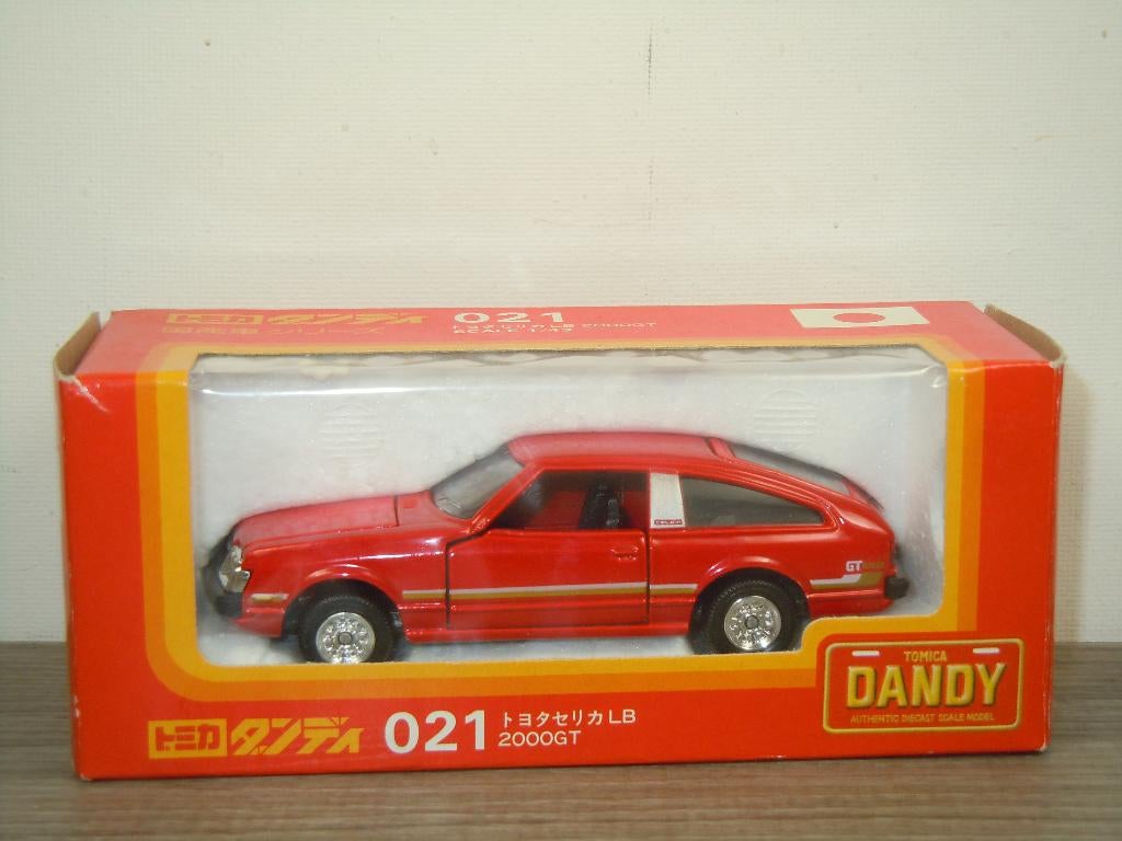 Toyota Celica 2000GT LB - Tomica Dandy 021 Japan - 1:43, Overige merken, Japan, Auto, Verzenden