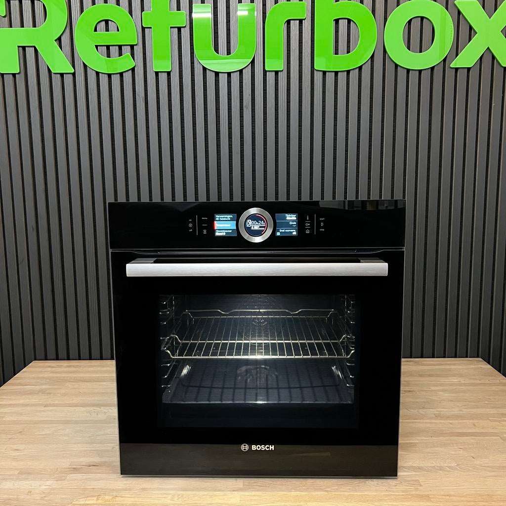 Bosch Serie 8 inbouw combi stoomoven, Witgoed en Apparatuur, Ovens, Refurbished, Inbouw, Oven met grill, Hete lucht, Stoom, Ophalen