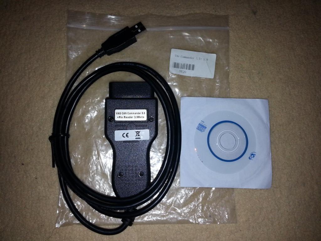 VAG K-CAN 5.5 + PIN reader IMMO KM Correctie tool, Ophalen of Verzenden, Nieuw