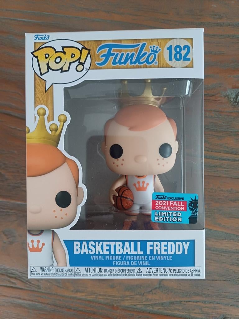 Funko Pop: Funko Freddy, 182 Basketball Freddy 2021 Conventi, Ophalen of Verzenden, Zo goed als nieuw