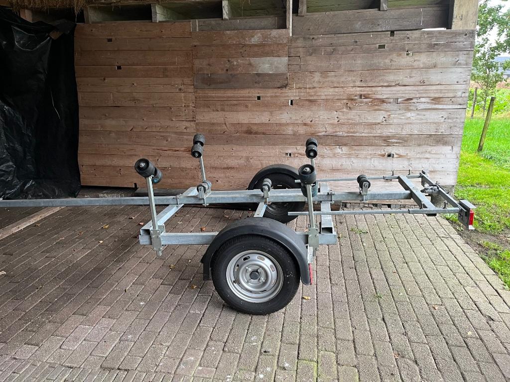 Boottrailer, Ophalen, Minder dan 1500 kg, Gebruikt, Sloepentrailer