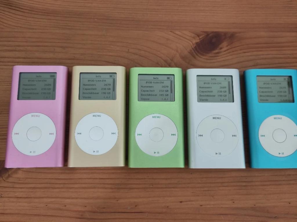 iPod mini reparaties/upgrades, Mp3-spelers