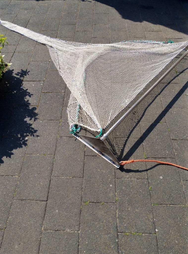 Te koop garnalennet,visnet of aasnet, Ophalen of Verzenden, Nieuw, Net of Fuik