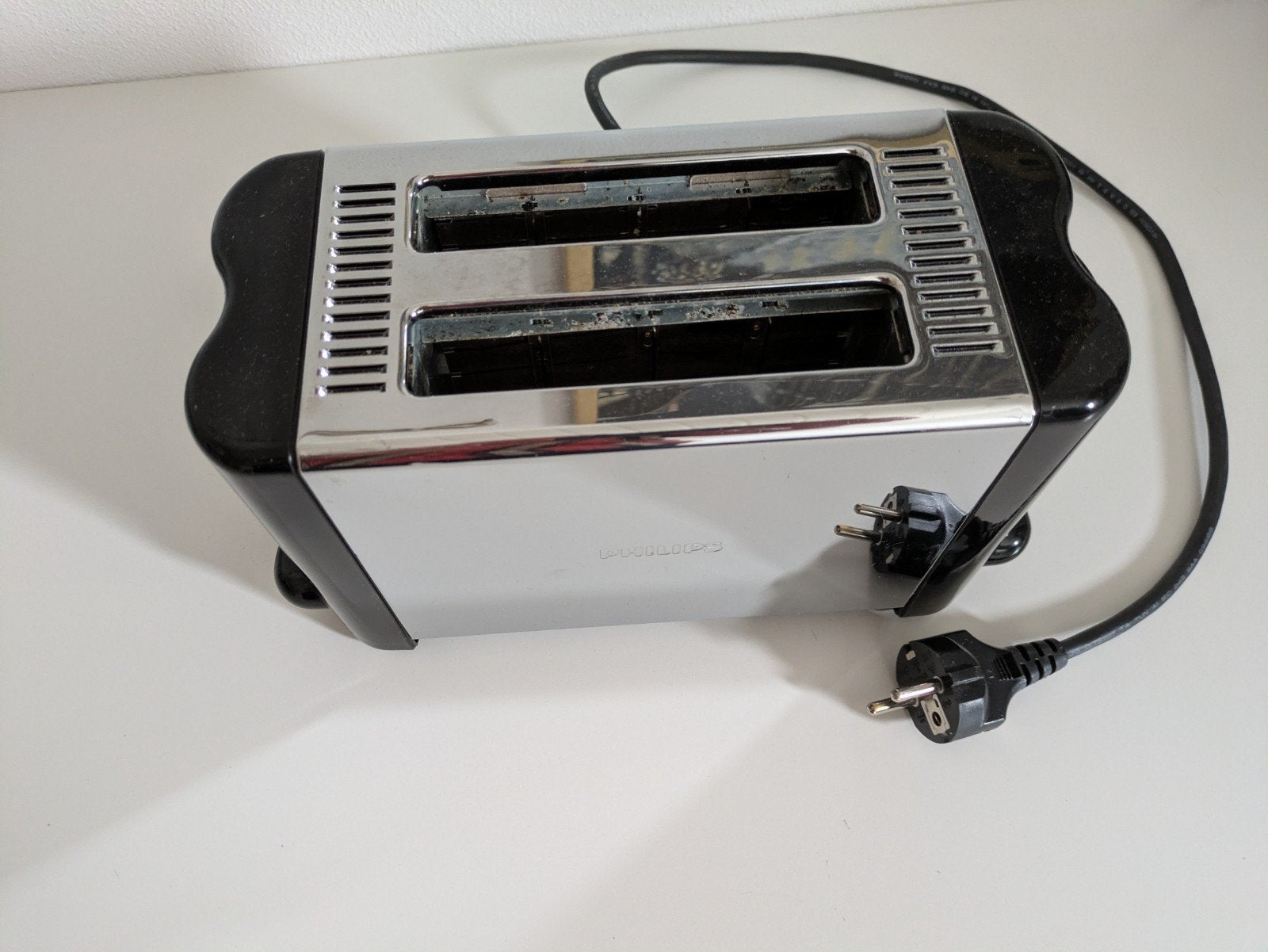 Philips Broodrooster - Compact en Stijlvol, Ophalen, Gebruikt, Uitneembare kruimellade