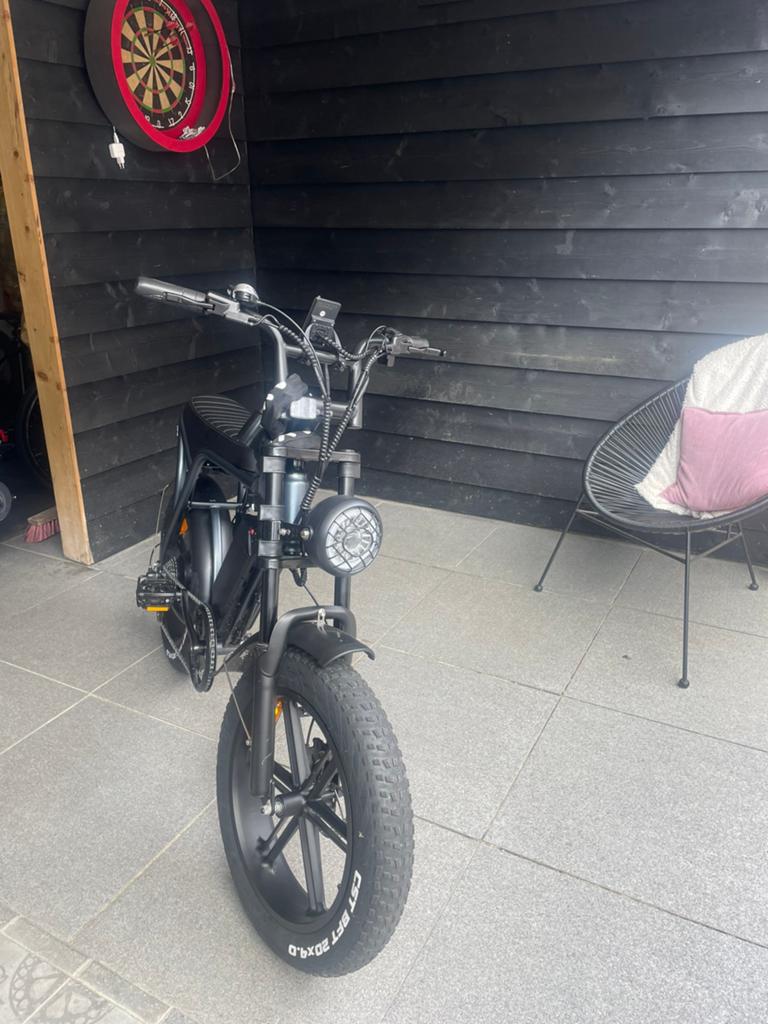 Fatbike ouxi v8, Zo goed als nieuw, 59 cm of meer, 50 km per accu of meer, Ophalen