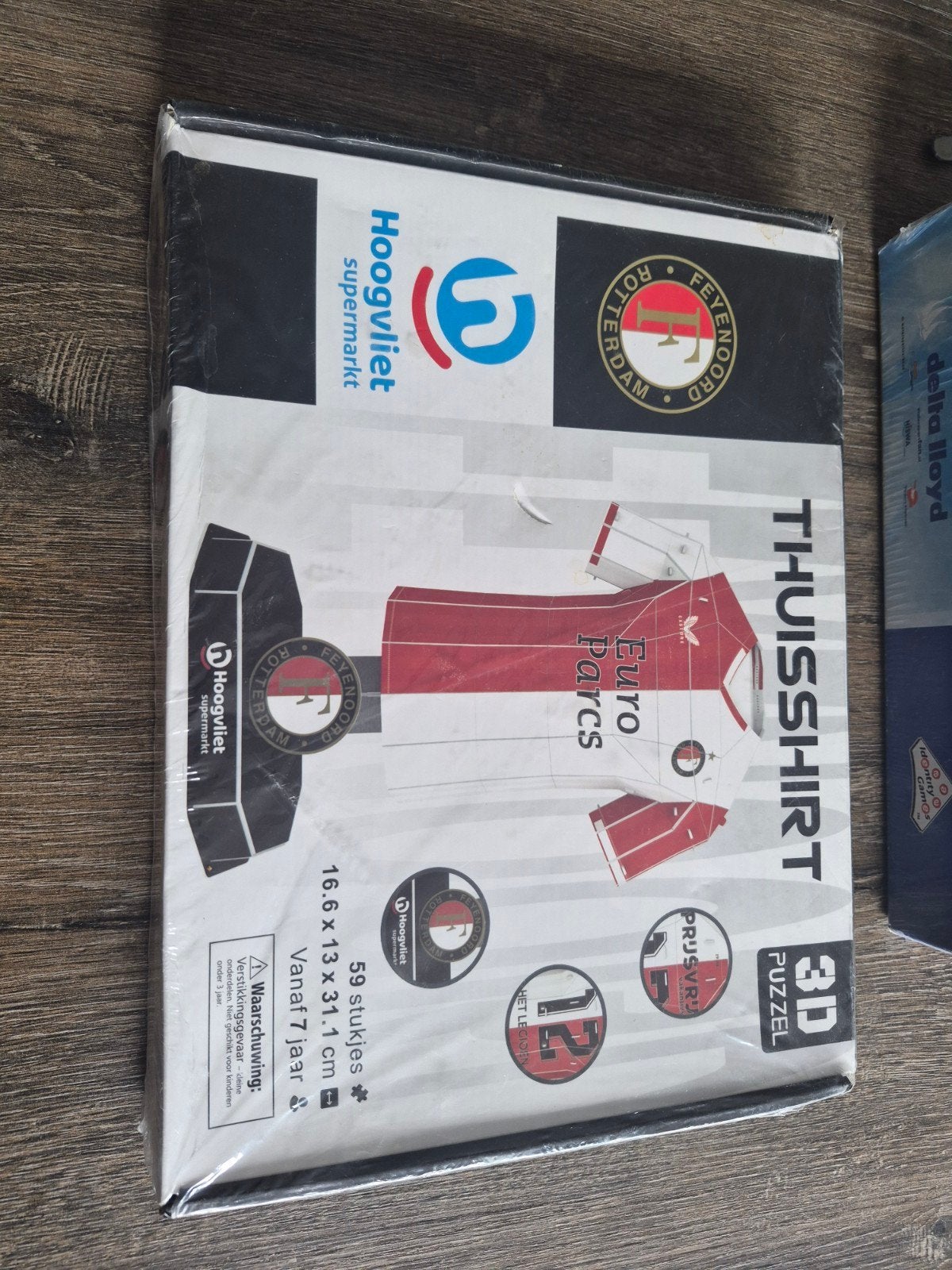 nieuwe puzzel feyenoord thuisshirt 3D, Ophalen of Verzenden