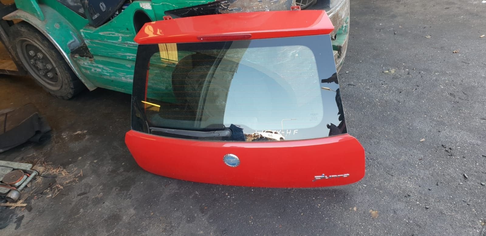 FIAT GRANDE PUNTO ACHTERKLEP BJ 2005, Auto-onderdelen, Carrosserie en Plaatwerk, Achterklep, Achter, Gebruikt, Ophalen of Verzenden