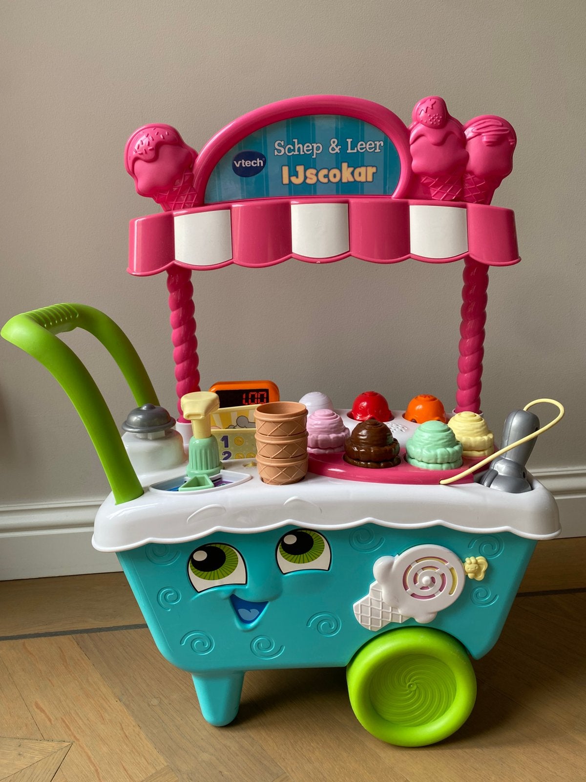 Vtech ijscokar, Ophalen, Zo goed als nieuw, Kunststof