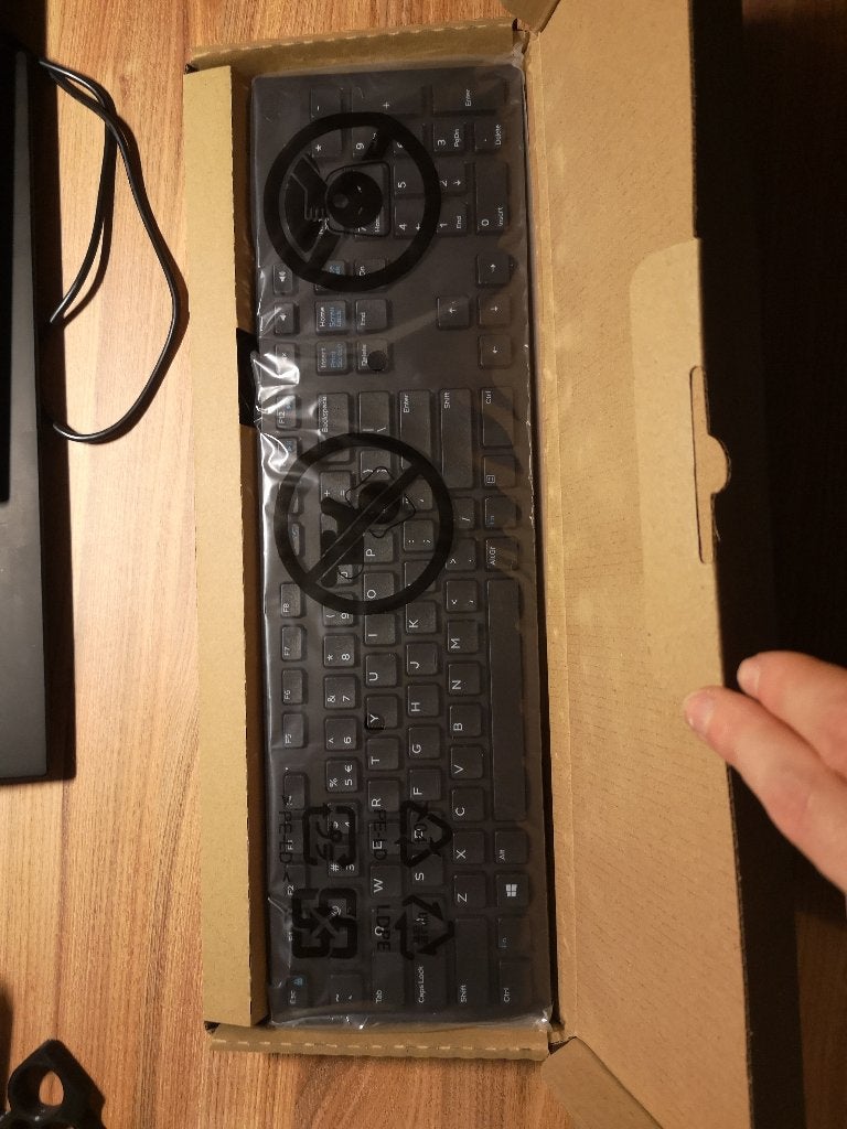 Toetsenbord DELL model KB216p, Computers en Software, Toetsenborden, Ophalen, Multimediatoetsen, Nieuw, Dell