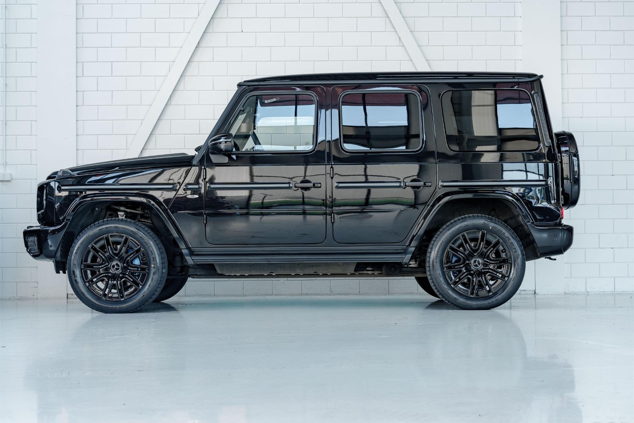 Mercedes-Benz G-klasse 580 Edition One l AMG l Burmester l S, Auto's, Automaat, Verblindingsvrij grootlicht, Gebruikt, Zwart