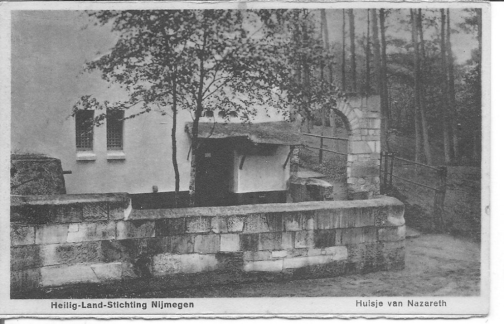 Heilig Land-Stichting Nijmegen Huisje van Nazareth, Ophalen of Verzenden, 1940 tot 1960, Ongelopen, Gelderland