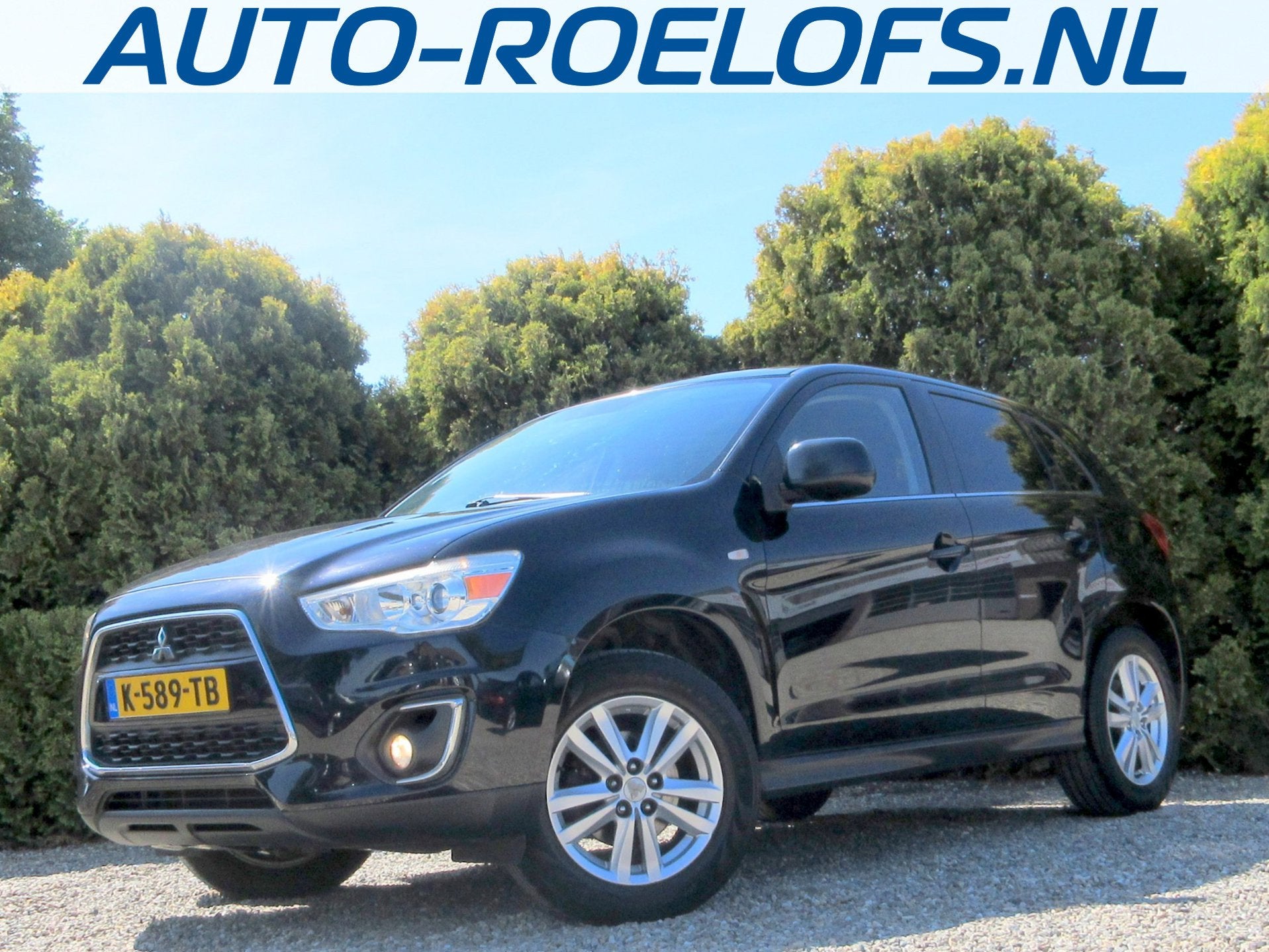 Mitsubishi ASX 1.6 Cleartec Intense * Navi * Leder *, Auto's, Voorwielaandrijving, Euro 5, Gebruikt, Zwart