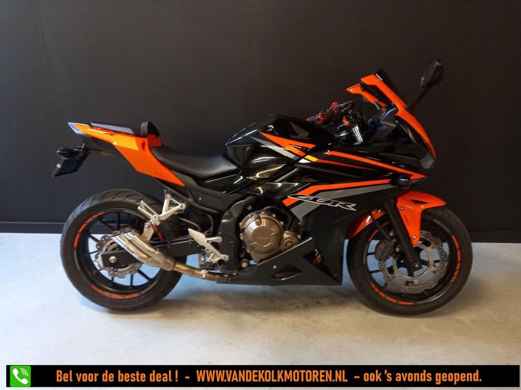HONDA CBR 500 R ABS (bj 2017) Black / Orange - IXIL SPORT., Motoren, Motoren | Honda, 2 cilinders, HONDA, Bedrijf, Onbekend