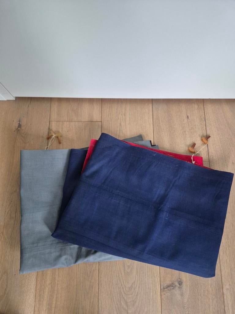 Twee zgan canvas eenpersoons luchtbedden, Ophalen of Verzenden, Zo goed als nieuw, 1-persoons