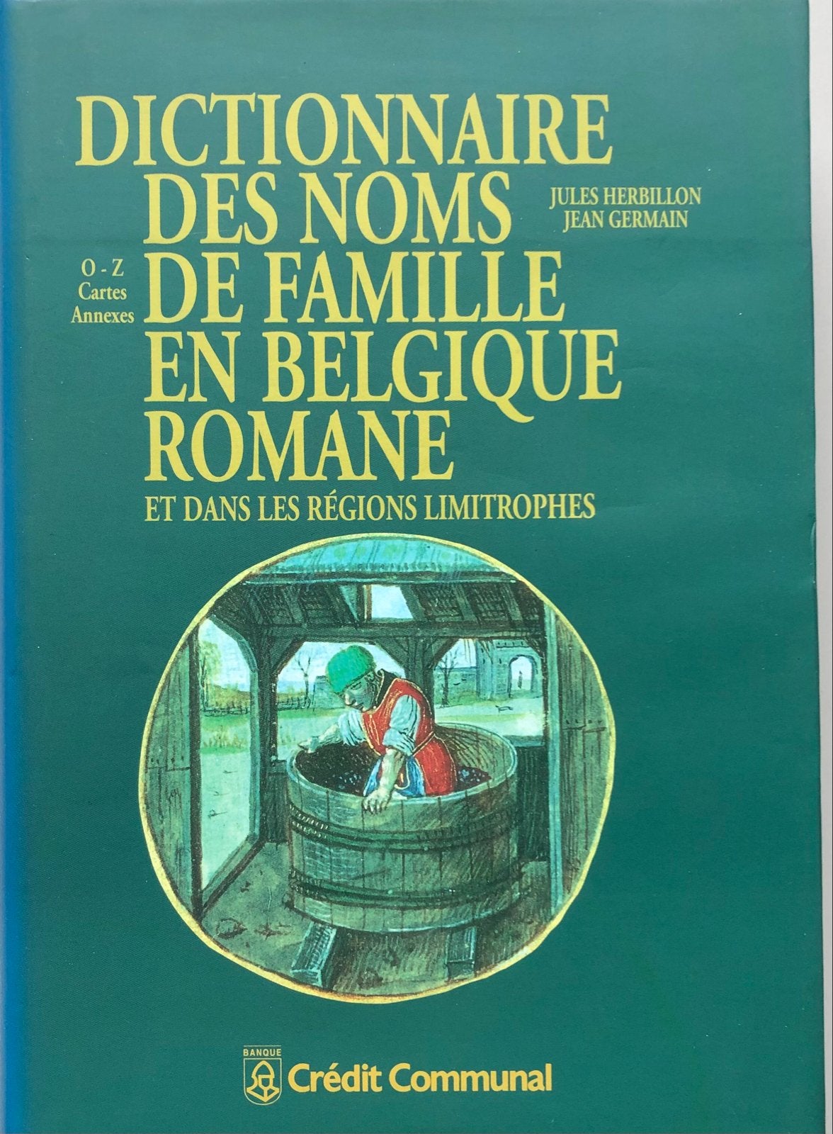 Dictionnaire des Noms de Famille en Belgique Romane, Ophalen of Verzenden, Zo goed als nieuw, België