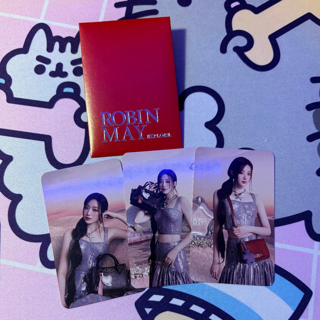 Gidle Shuhua x Robinmay photocards, Ophalen of Verzenden, Nieuw, Foto of Kaart