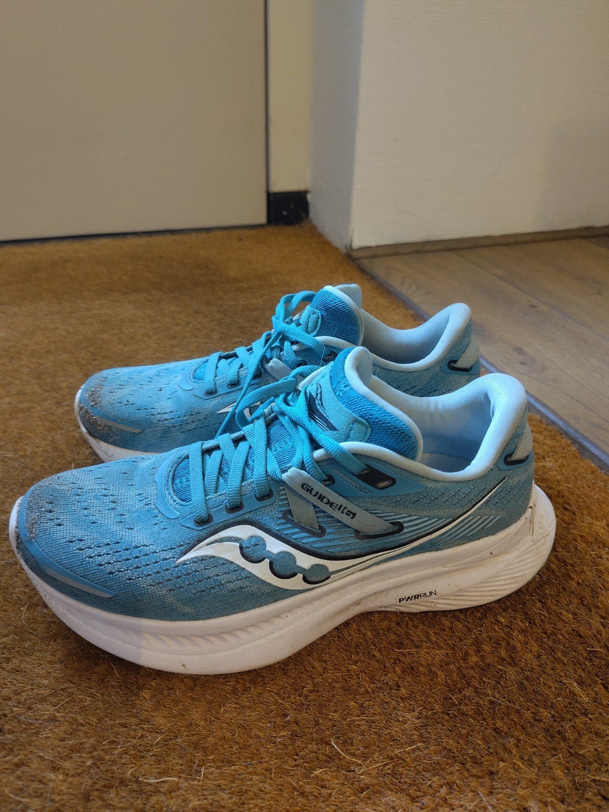 Saucony Guide 15 hardloopschoenen - Lichtblauw, Ophalen of Verzenden, Saucony