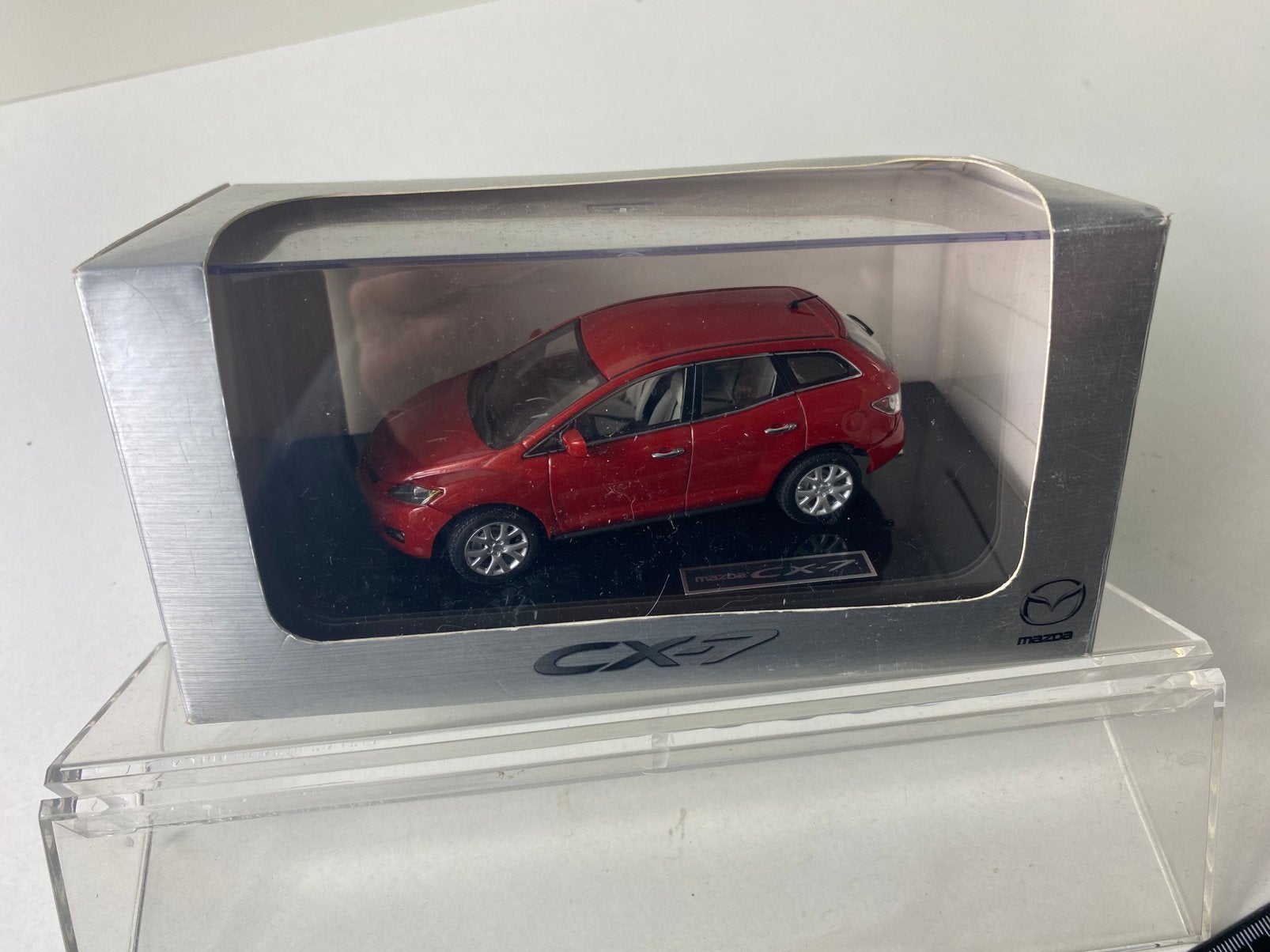 1:43 MAZDA CX7- Norev zoom zoom-in dealer package, Ophalen of Verzenden, Nieuw, Auto, Norev