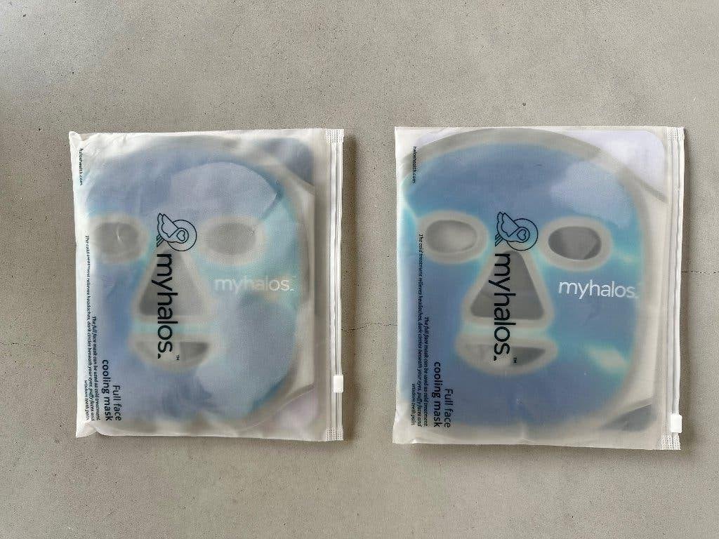 Myhalos cooling gel gezichtsmasker - 2 st, NIEUW/ongebruikt, Ophalen of Verzenden, Nieuw, Overige typen