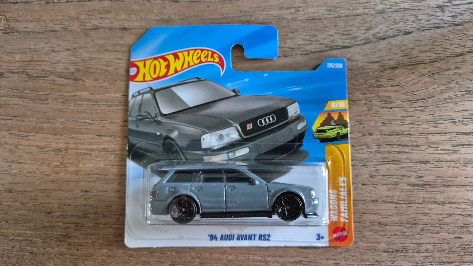 Hot Wheels Audi RS2 Avant 1994, Ophalen of Verzenden, Nieuw, Auto