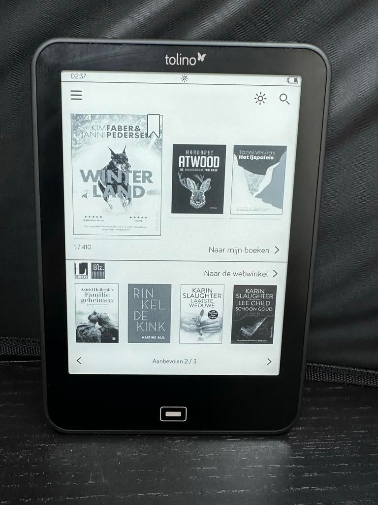Tolino Vision 2 E-reader - Zo goed als nieuw, Computers en Software, E-readers, Zo goed als nieuw, 6 inch of minder, 4 GB of minder