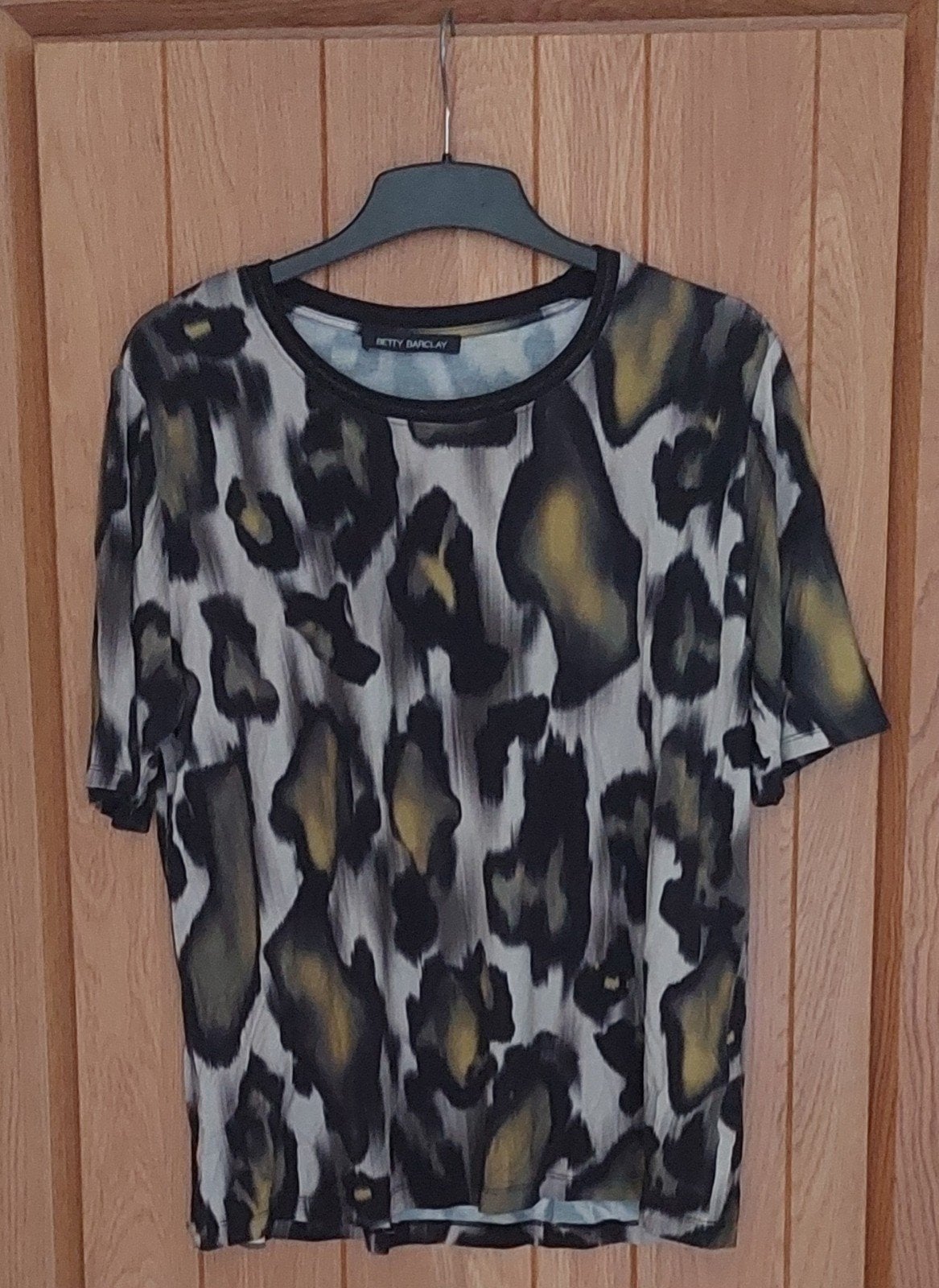 Betty Barclay T-shirt met luipaardprint - Maat 44, Ophalen, Meerkleurig, Maat 42/44 (L), Betty Barclay