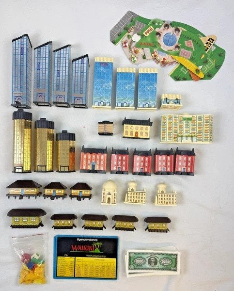 MB Hotel bordspel gezelschapsspel vintage grote doos, Coolsingel 104, 3011 AG Rotterdam, Netherlands, MB Spellen, Verzenden, Een of twee spelers