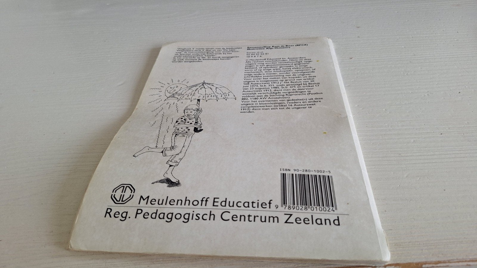 Leesweg Wegboek 4: Een paraplu is altijd makkelijk, Ophalen of Verzenden, Gelezen, Overige niveaus, Nederlands