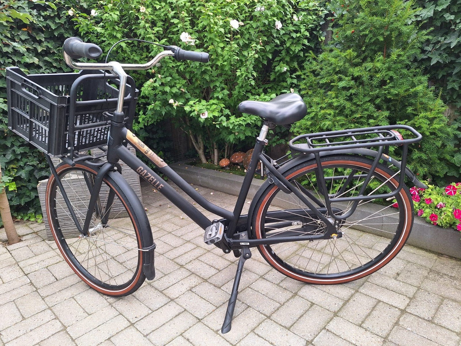 meidenfiets, Ophalen, Gebruikt