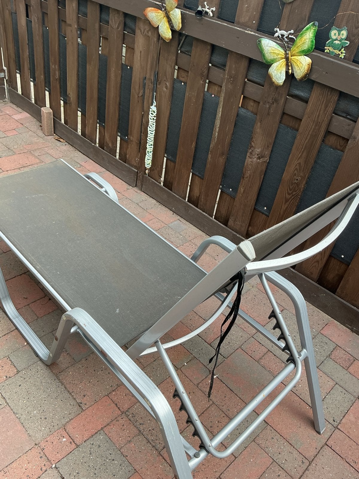 Verstelbaar ligbed van Kettler, Tuin en Terras, Ligbedden, Ophalen, Gebruikt, Aluminium, Verstelbaar