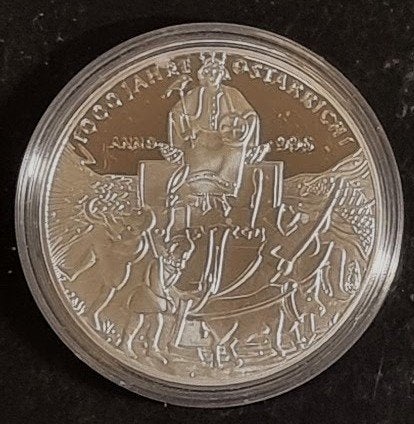 Oostenrijk: 2 voorlopers van Euromunten 1996 Zilver en Cu/N, Postzegels en Munten, Munten | Europa | Euromunten, Oostenrijk, Setje