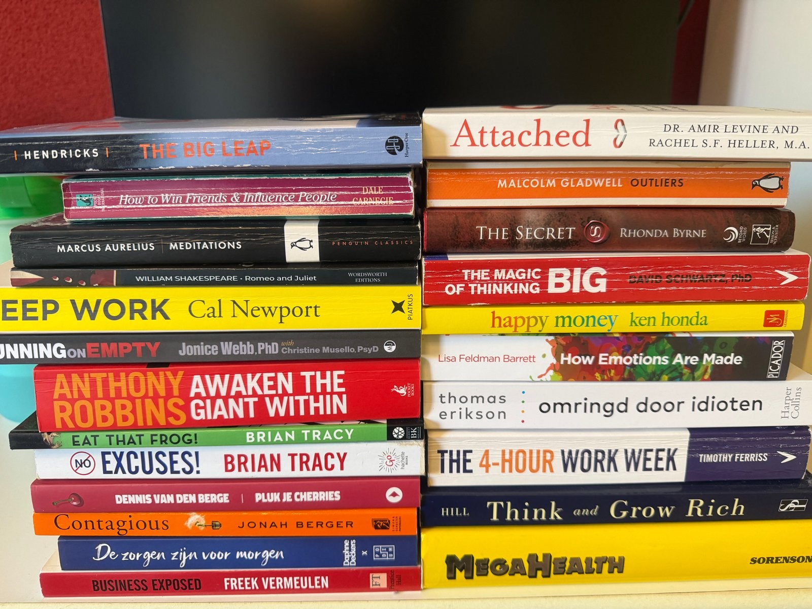 Boekenpakket 24x – Psychologie, Business & Zelfontwikkeling, Boeken, Ophalen of Verzenden, Gelezen, Wereld overig