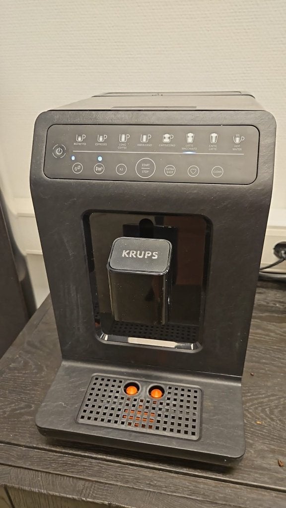 Krups Eco-design koffiemachine, Ophalen, Afneembaar waterreservoir, Espresso apparaat, Koffiebonen